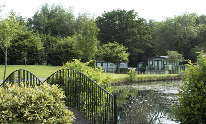 We don't do rows of caravans are Derwen Mill!